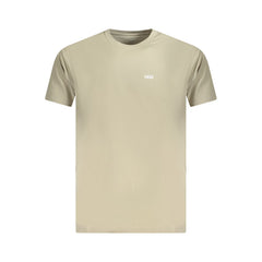 Camiseta masculina Vans Bege de algodão