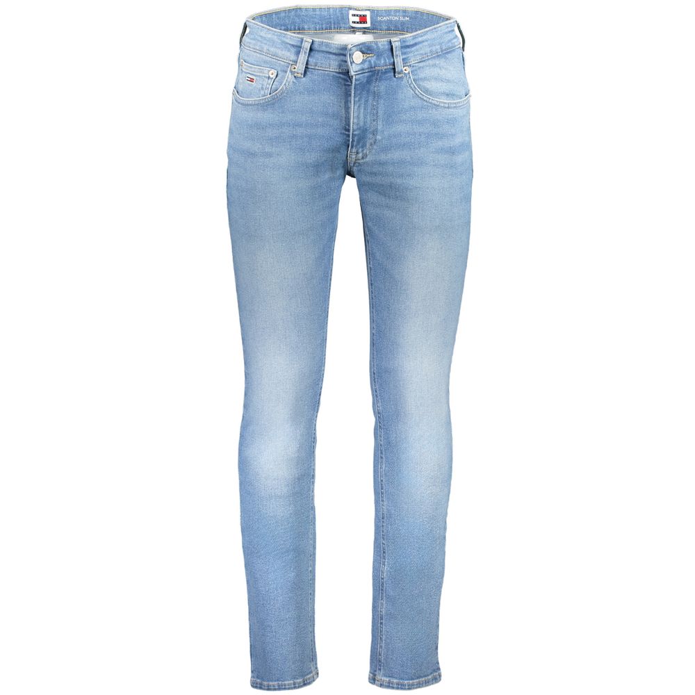 Calça Jeans Masculina Tommy Hilfiger Azul Claro Algodão