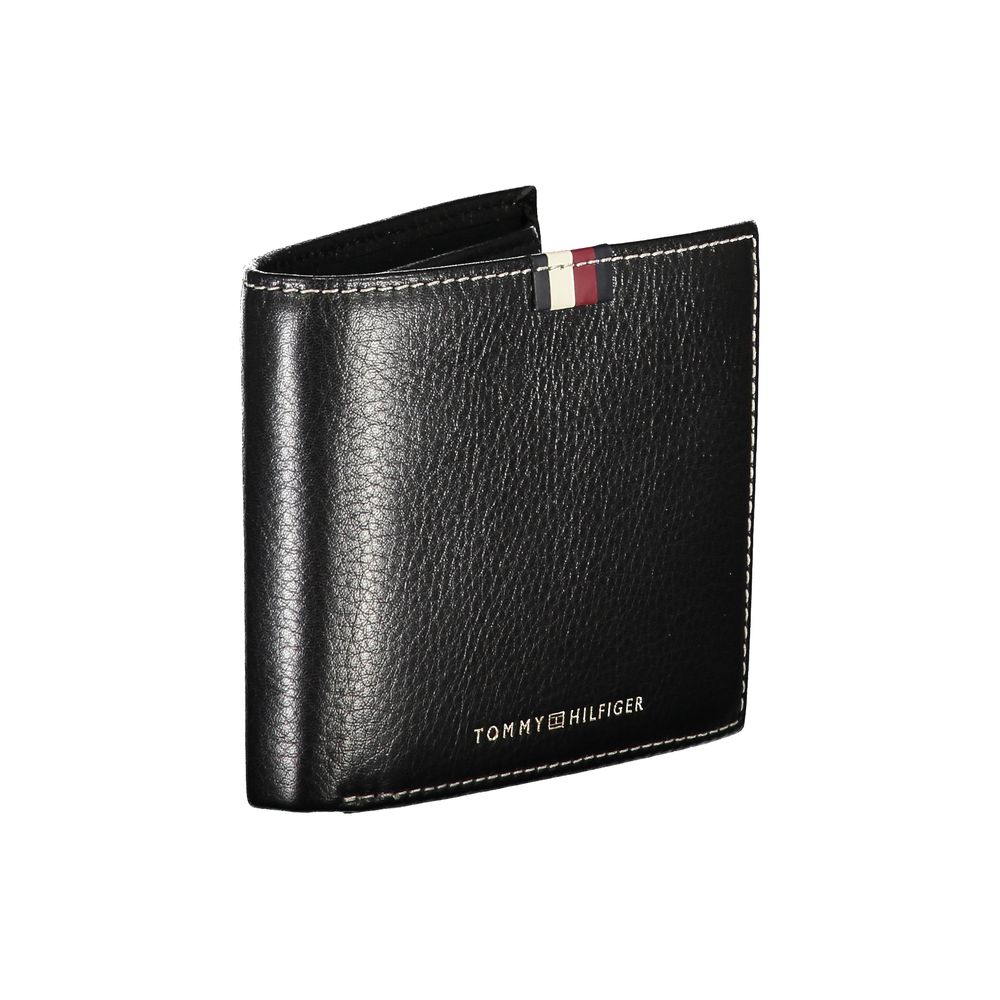 Carteira Masculina Tommy Hilfiger de Couro Preta
