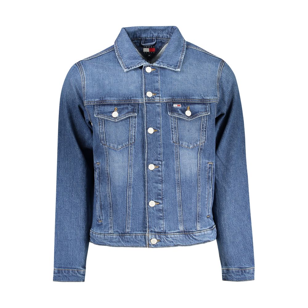 Jaqueta Tommy Hilfiger Azul Algodão Masculina
