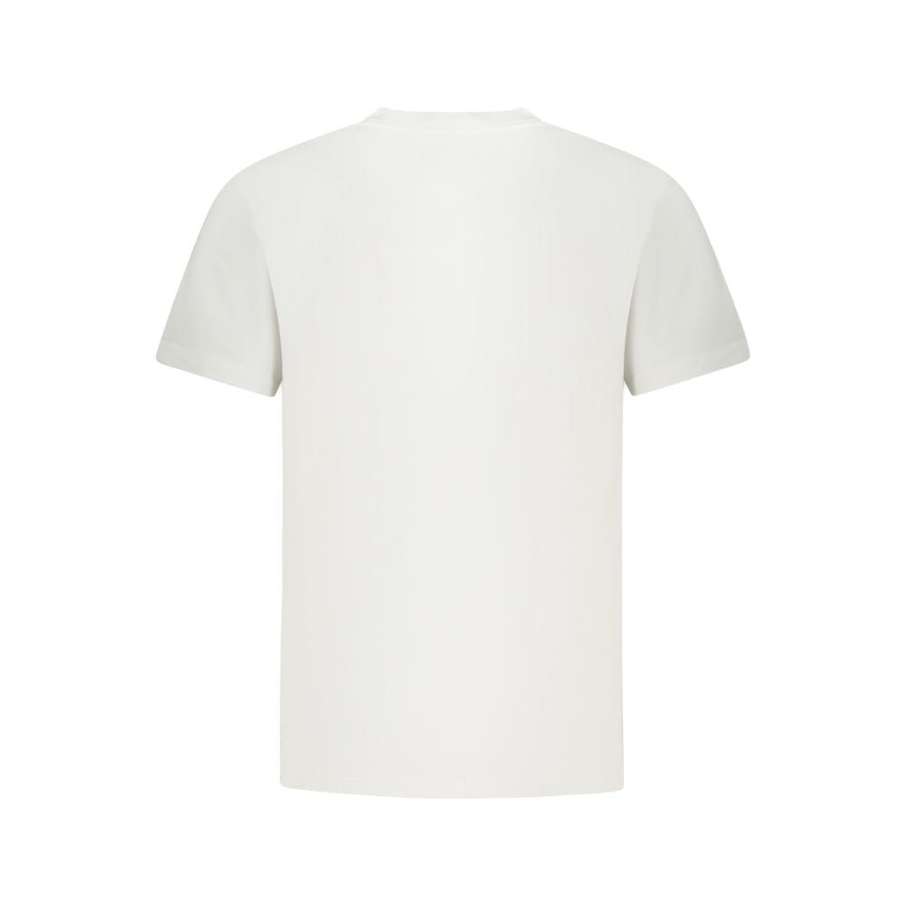 Camiseta branca de algodão da Vans