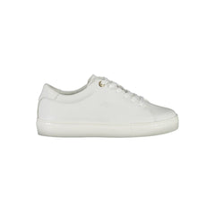 Tênis Tommy Hilfiger Branco de Couro Feminino