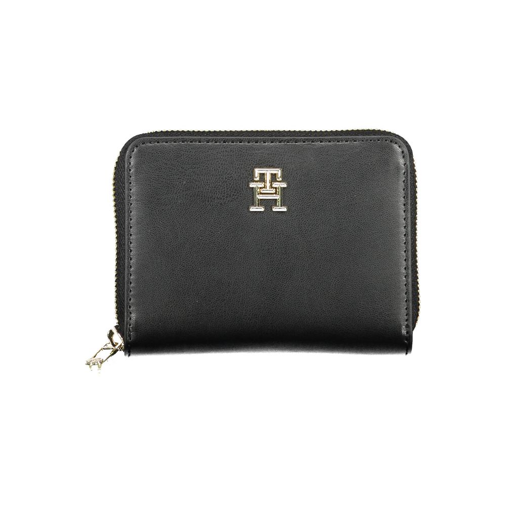 Carteira Tommy Hilfiger Preta de Polietileno