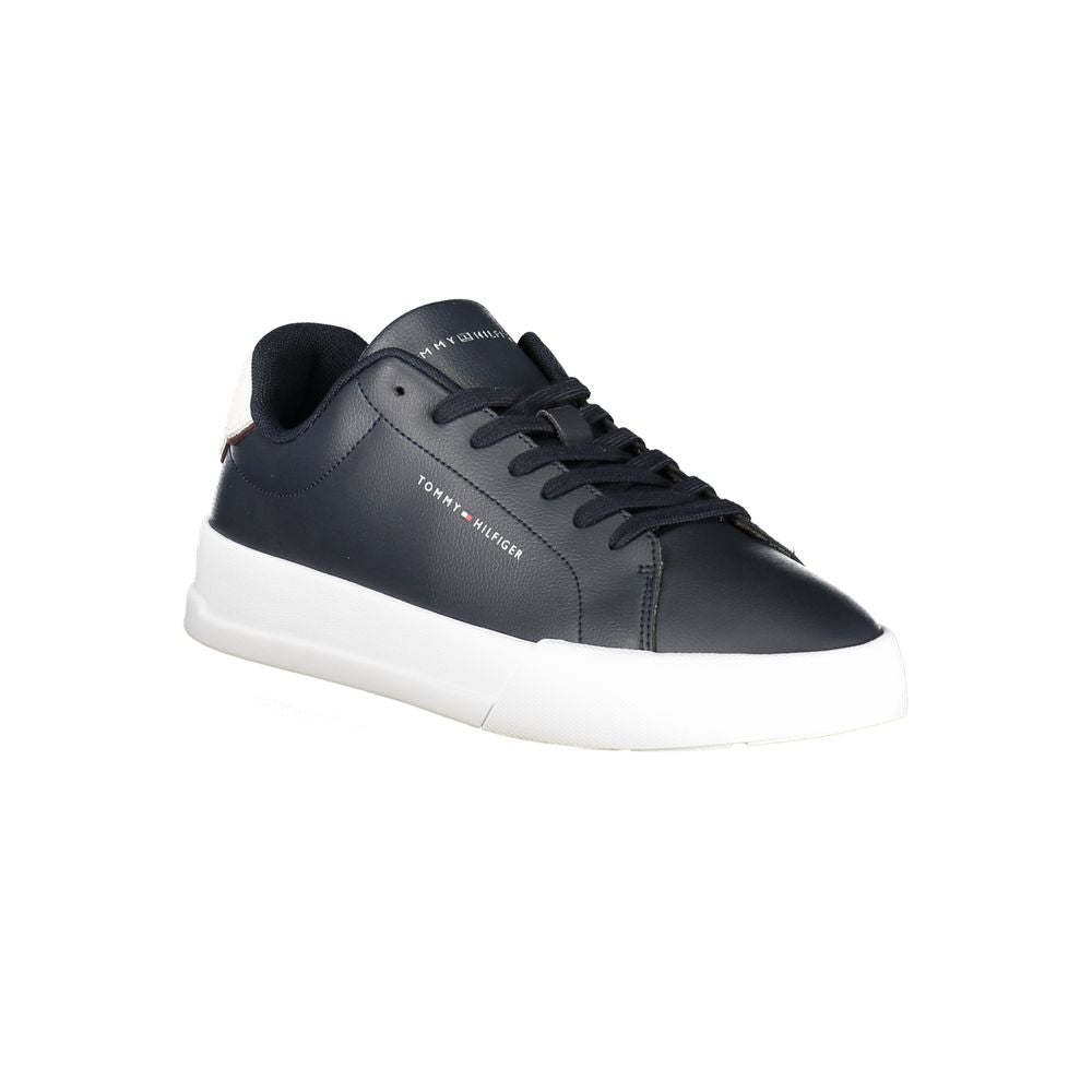 Tênis Tommy Hilfiger Azul Couro Masculino