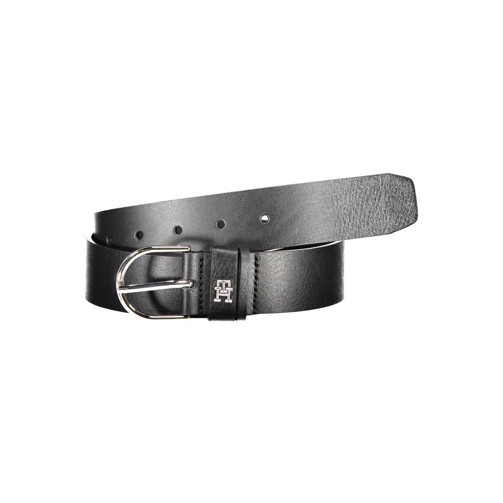 Cinto Tommy Hilfiger Preto de Couro Feminino