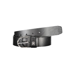 Cinto Tommy Hilfiger Preto de Couro Feminino