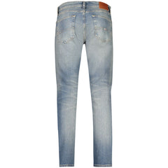 Calça Jeans Masculina Slim Tommy Hilfiger Azul Algodão