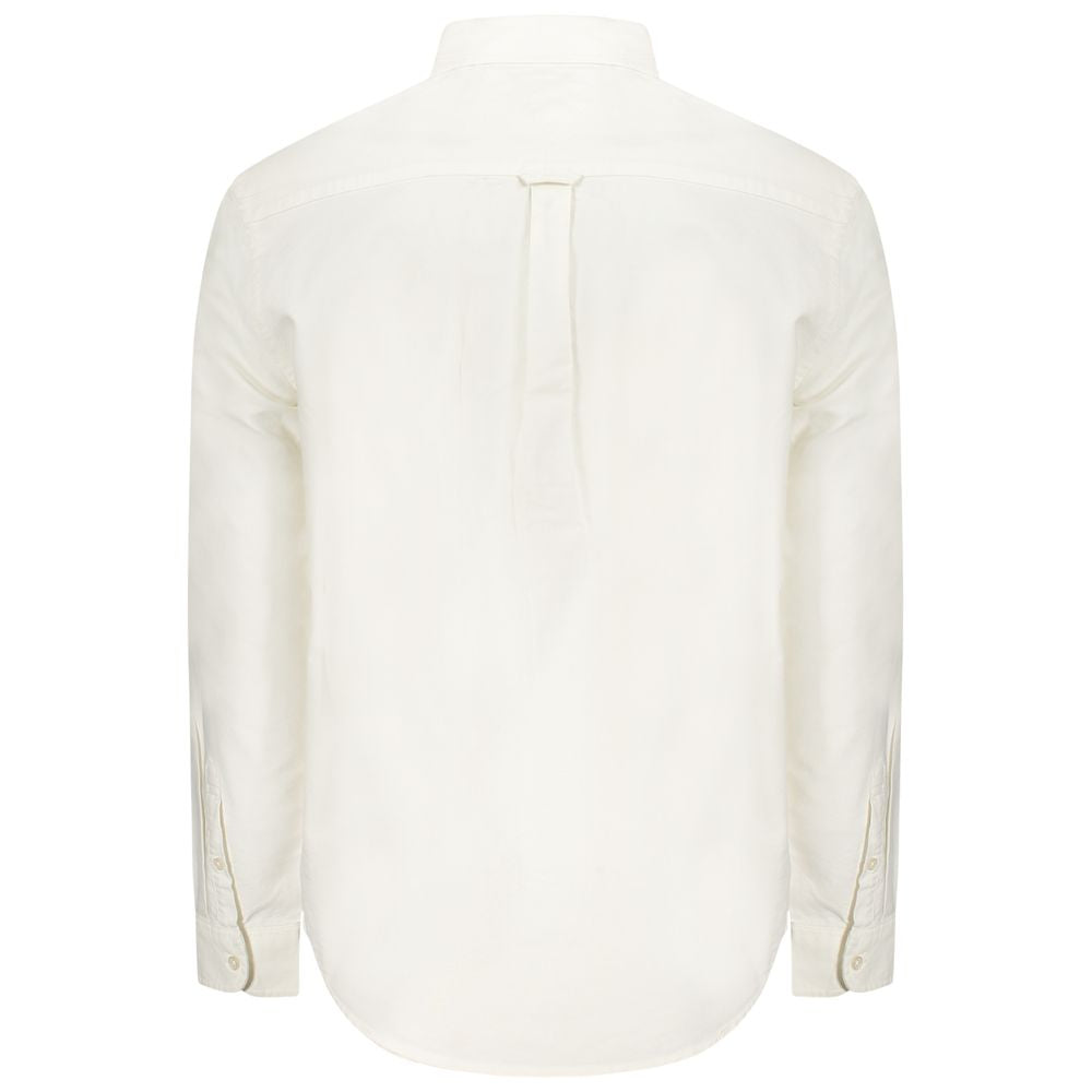 Camisa masculina branca de algodão Tommy Hilfiger