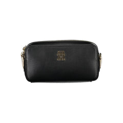 Bolsa Tommy Hilfiger Preta de Polietileno