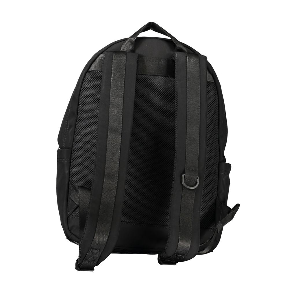 Mochila Tommy Hilfiger de poliéster preta