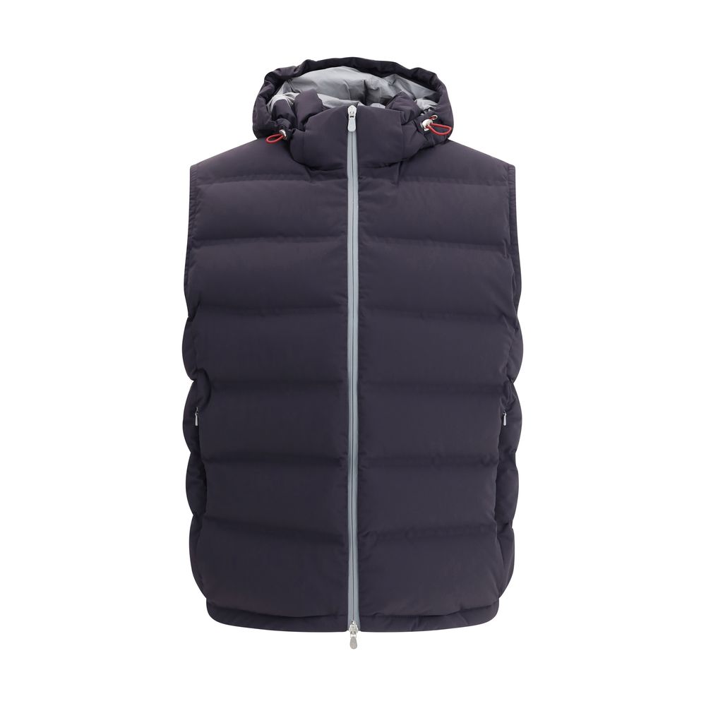 Colete de plumas Brunello Cucinelli