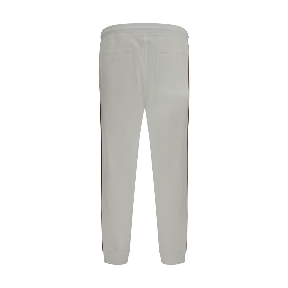 Calça de moletom de algodão Brunello Cucinelli