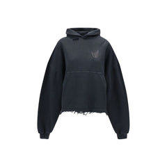 Moletom com capuz Balenciaga Cropped
