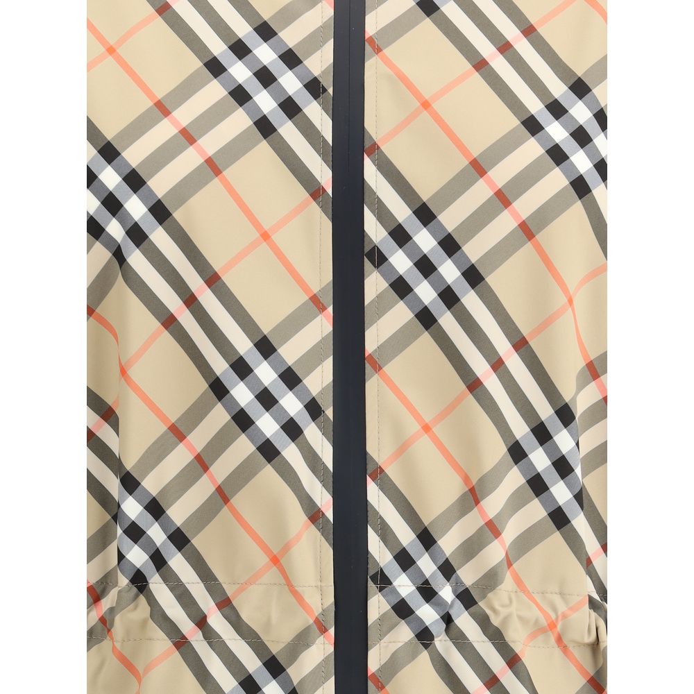 Jaqueta com capuz Burberry Archivio Check