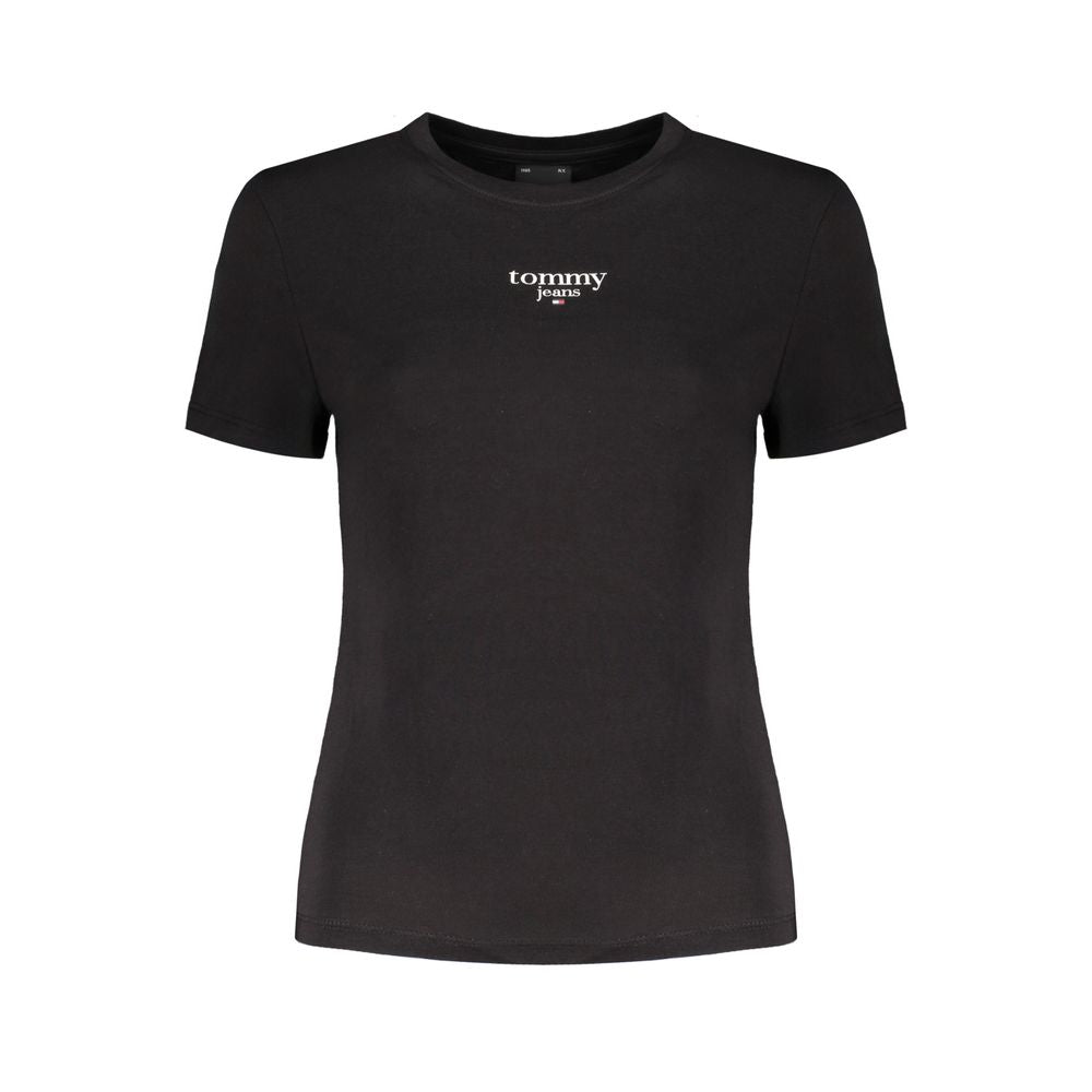 Tommy Hilfiger - Blusa e camiseta pretas de algodão