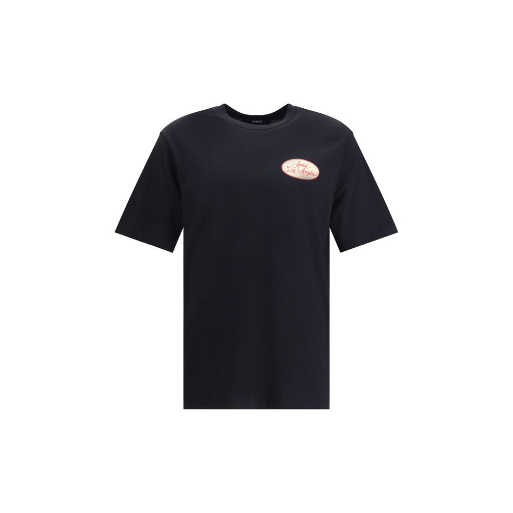 Camiseta com patch da estação Amiri