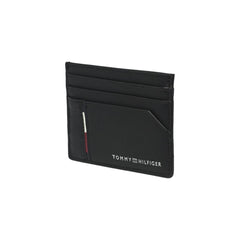 Carteira de couro preta Tommy Hilfiger