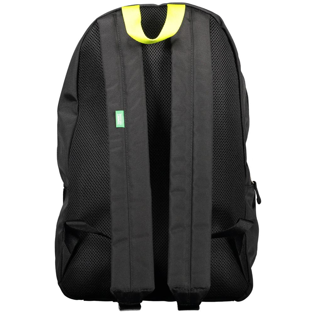 Mochila Tommy Hilfiger de poliéster preta