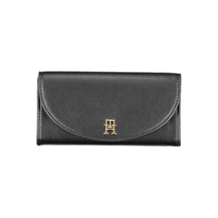 Carteira Tommy Hilfiger Preta de Polietileno