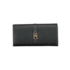 Carteira Tommy Hilfiger Preta de Polietileno