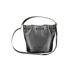 Bolsa de couro preta Ralph Lauren