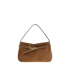 Bolsa de ombro Miu Miu Aventure em camurça