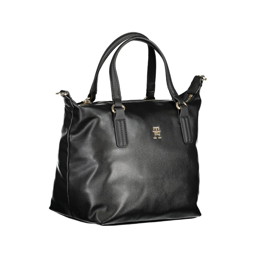 Bolsa Tommy Hilfiger Preta de Poliéster