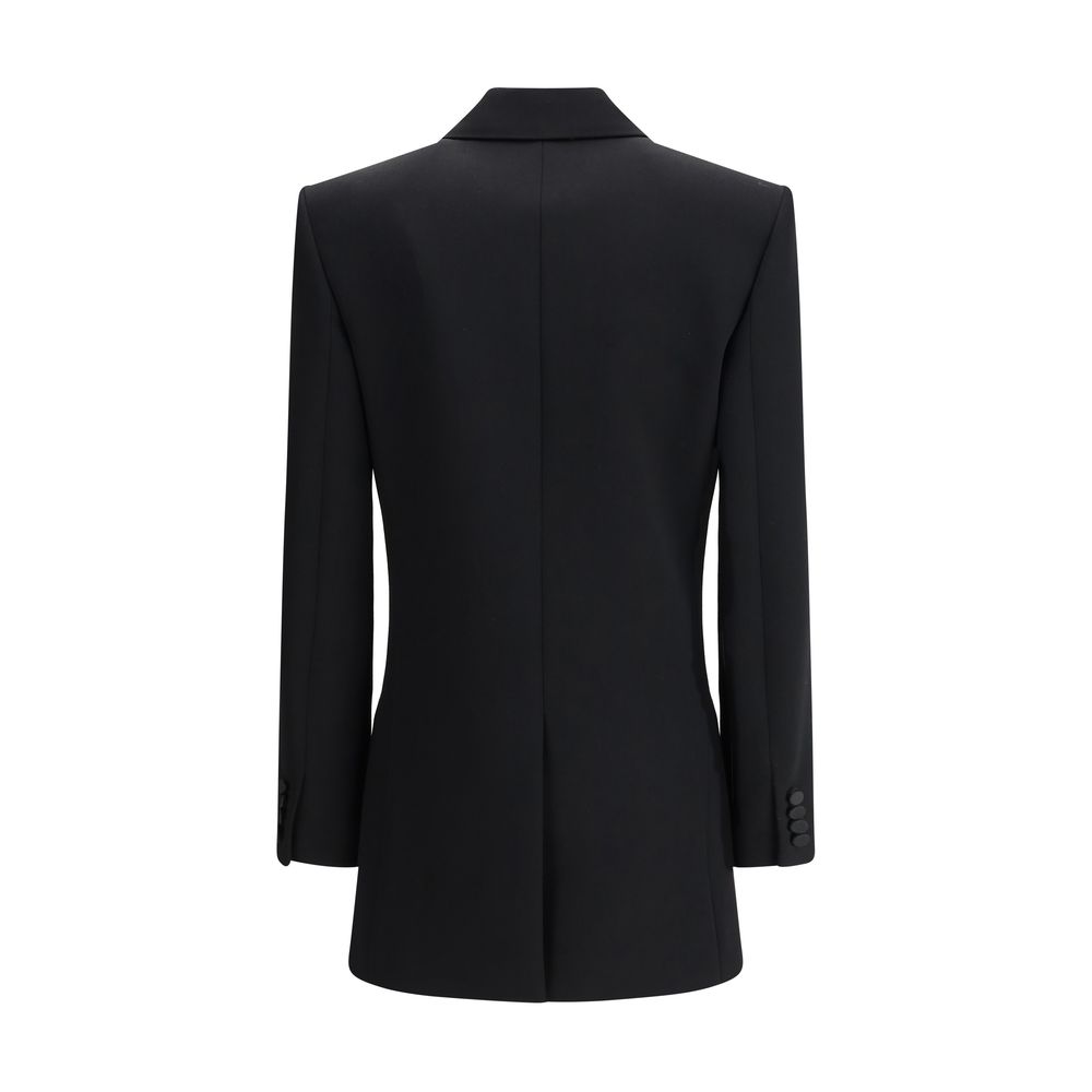 Vestido Blazer Trespassado Saint Laurent
