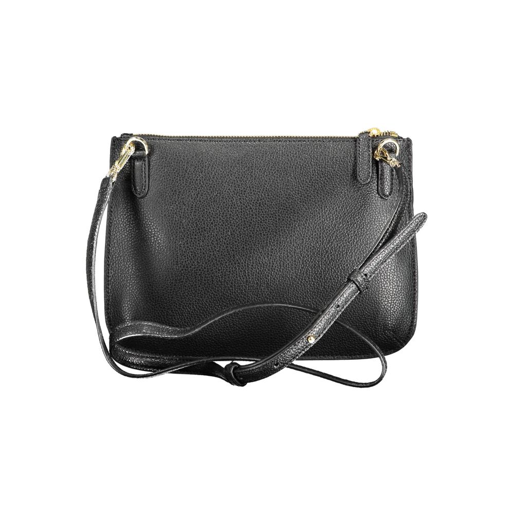 Bolsa de couro preta Ralph Lauren