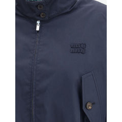 Jaqueta bomber Miu Miu