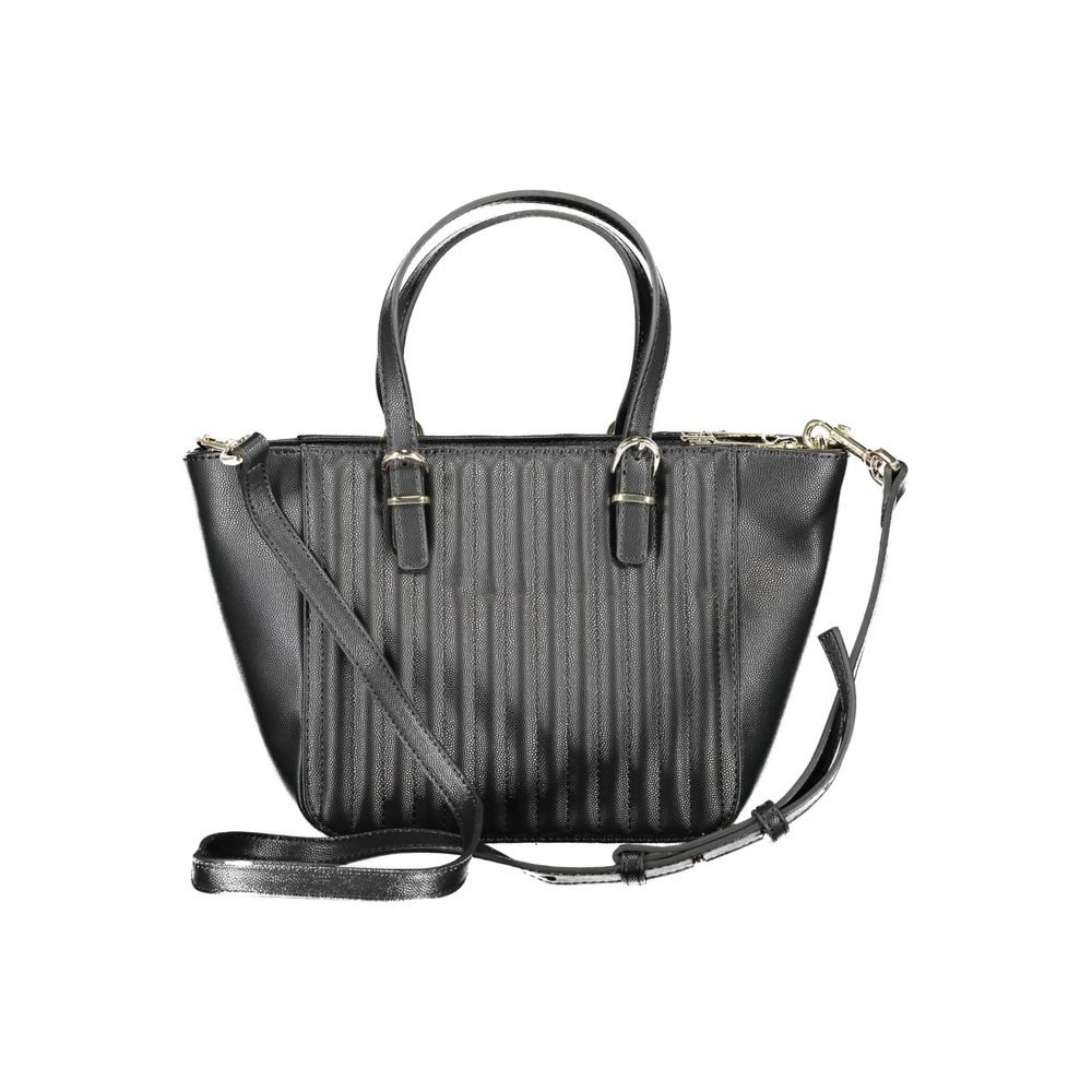 Bolsa Tommy Hilfiger Preta de Polietileno