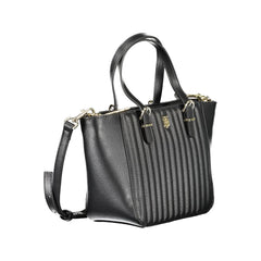 Bolsa Tommy Hilfiger Preta de Polietileno