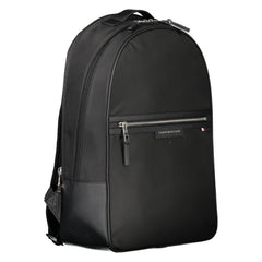 Mochila Tommy Hilfiger de poliéster preta