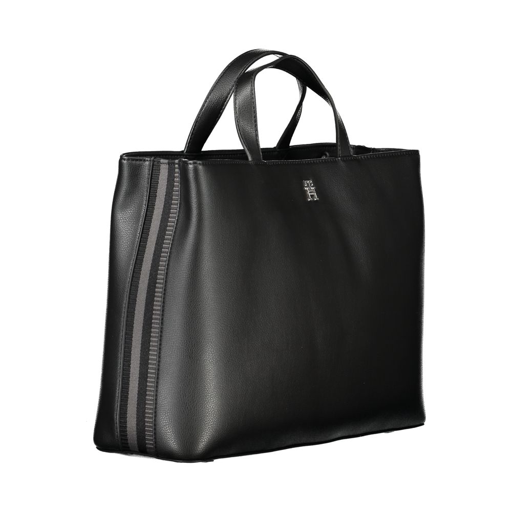Bolsa Tommy Hilfiger Preta de Poliéster