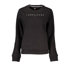 Suéter Tommy Hilfiger de algodão preto