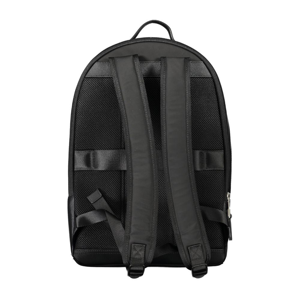 Mochila Tommy Hilfiger de poliéster preta