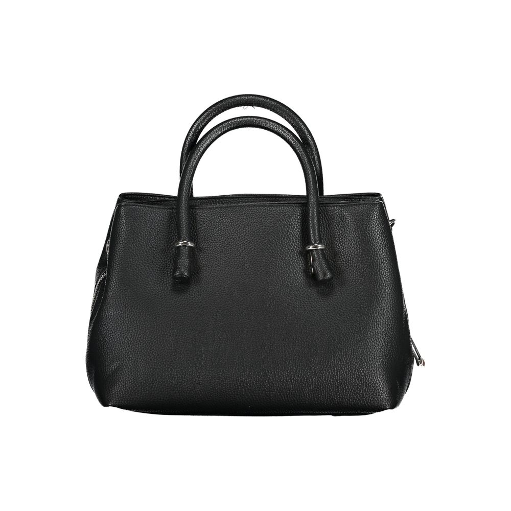 Bolsa Tommy Hilfiger Preta de Polietileno