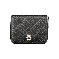 Carteira Tommy Hilfiger Preta de Polietileno
