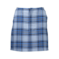 Saia de algodão azul Tommy Hilfiger