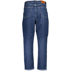 Calça jeans e calça Tommy Hilfiger de algodão azul