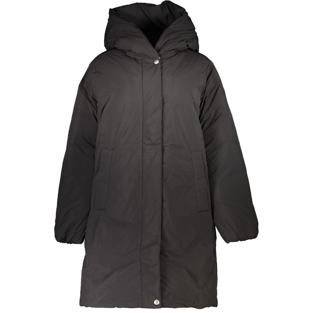 Jaquetas e casacos Tommy Hilfiger de poliéster preto