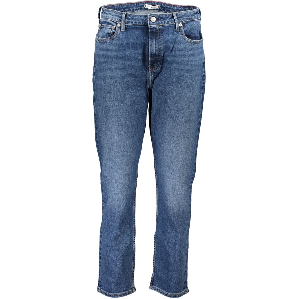 Calça jeans e calça Tommy Hilfiger de algodão azul