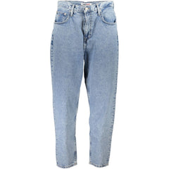 Calça jeans e calça Tommy Hilfiger de algodão azul
