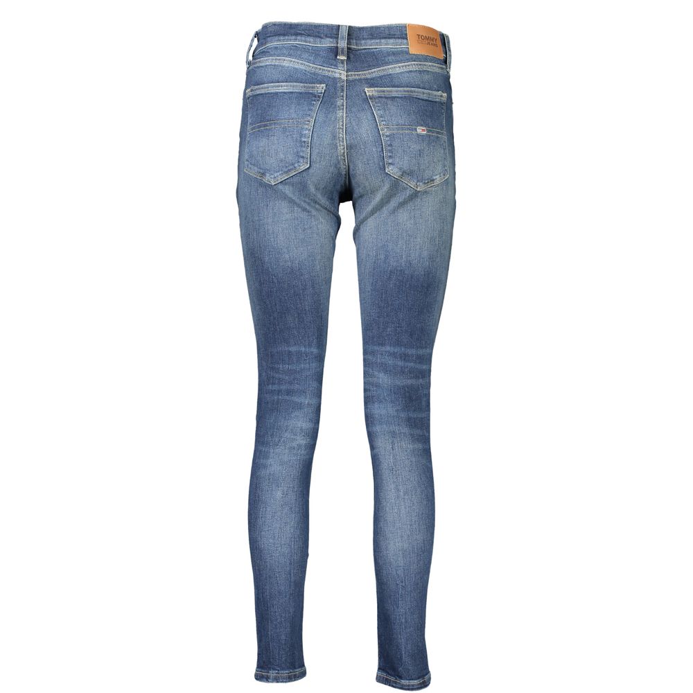 Calça jeans e calça Tommy Hilfiger de algodão azul