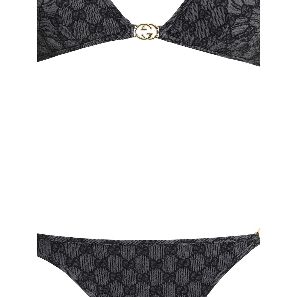Padrão de maiô Gucci GG
