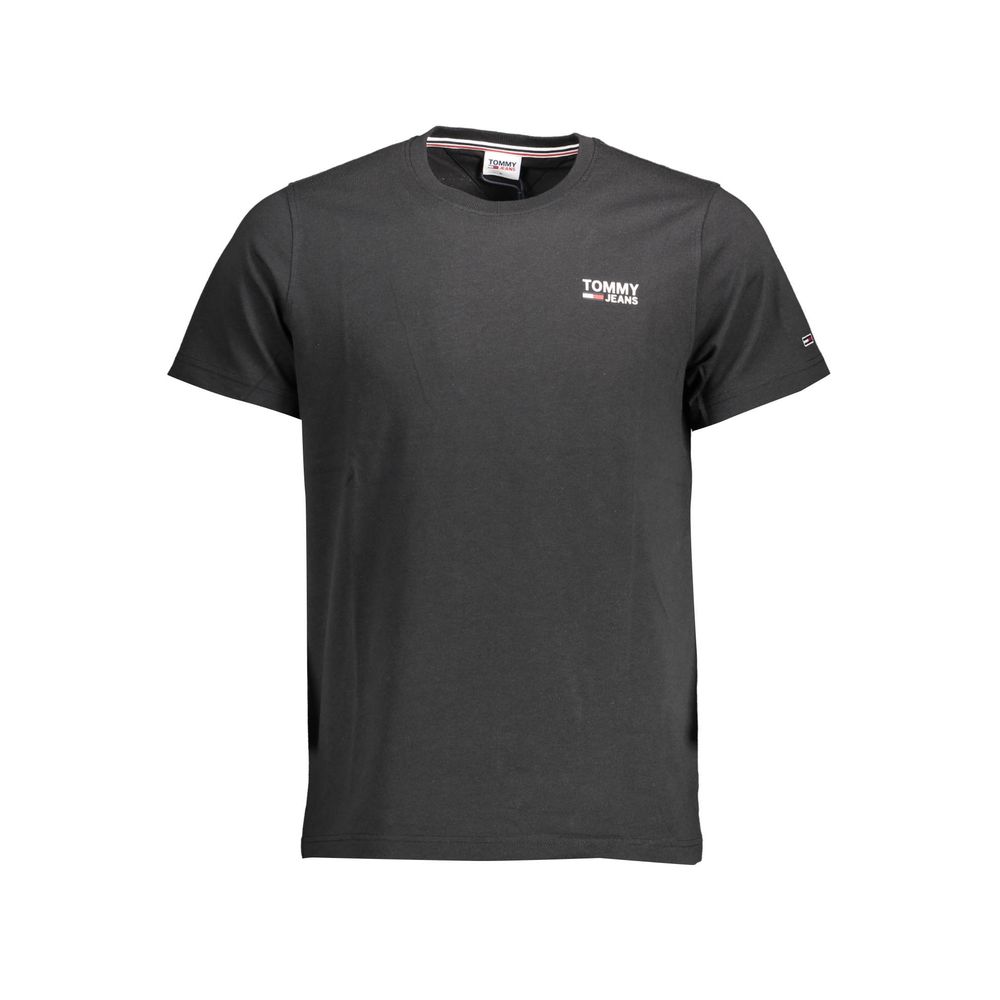 Camiseta Tommy Hilfiger preta de algodão