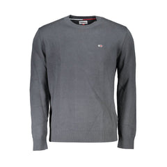 Suéter Tommy Hilfiger de algodão cinza