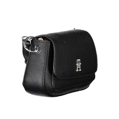 Bolsa Tommy Hilfiger Preta de Polietileno