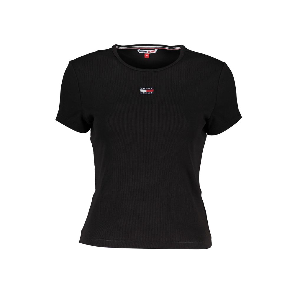 Tommy Hilfiger - Blusa e camiseta pretas de algodão