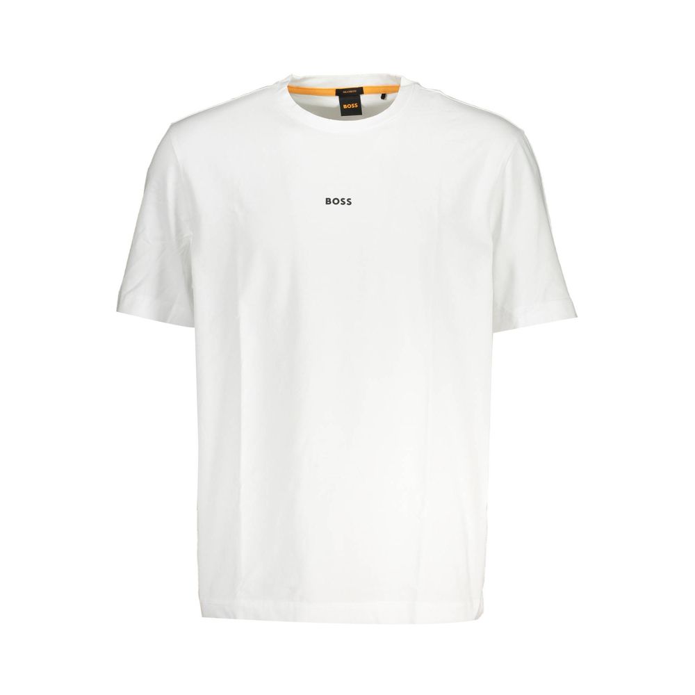 Camiseta Hugo Boss de algodão branca